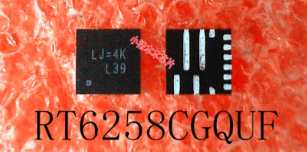 RT6258CGQUF RT6258 LJ=4K LJ= LJ RT6258C