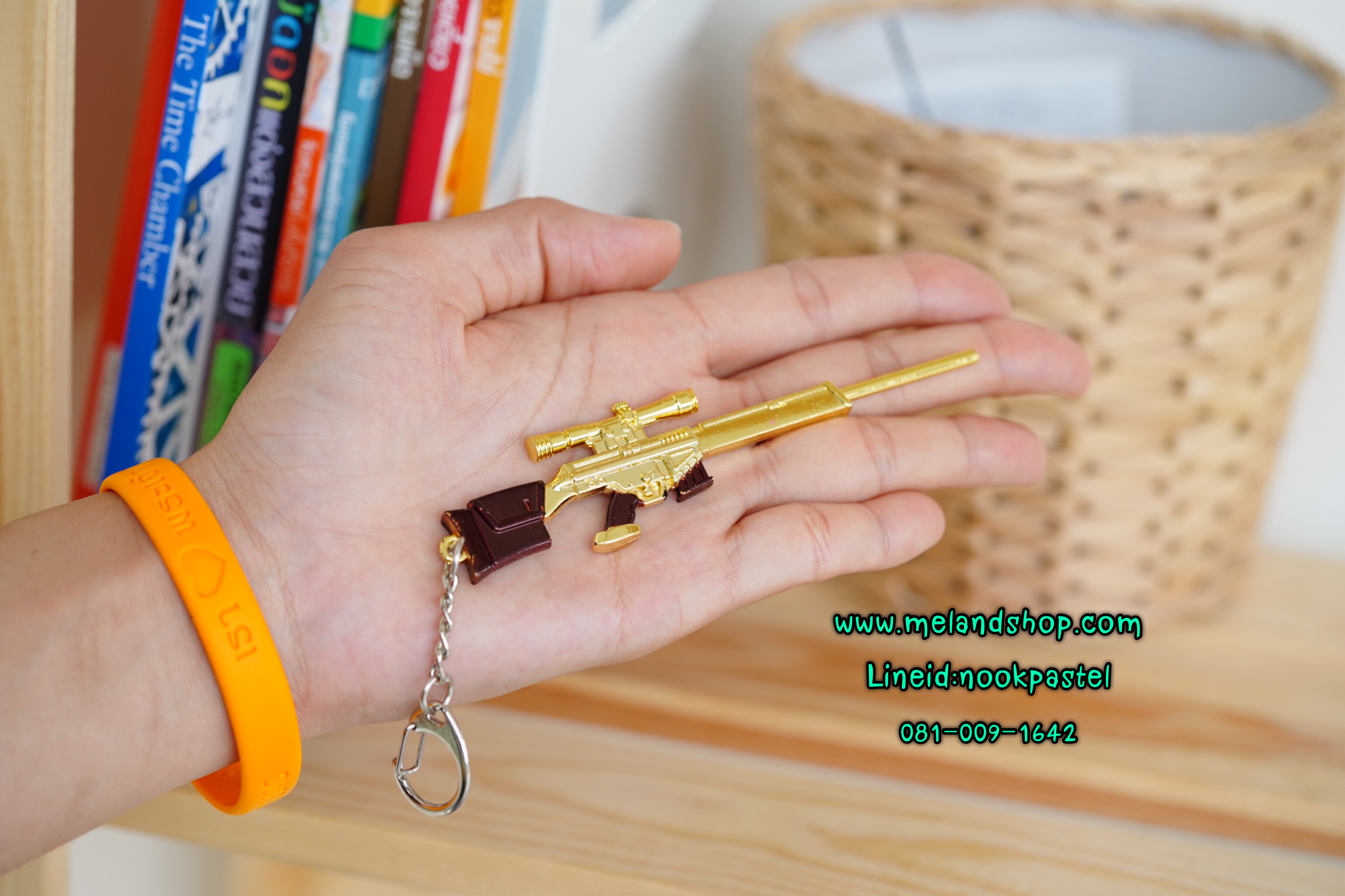 พวงกุญแจPUBG พวงกุญแจเท่ โลหะ