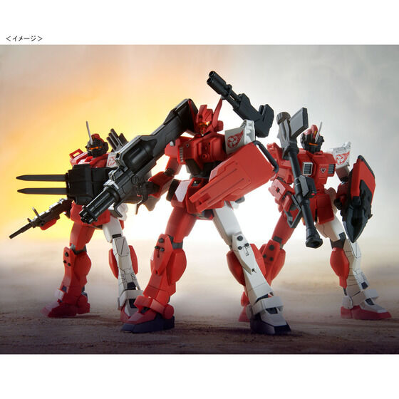 (Preorderปิดรับที่ 4 คิว )เปิดรับPreorder มัดจำ 1500 บาท P-bandai HG 1/144 Red Giant 03rd MS Team Set