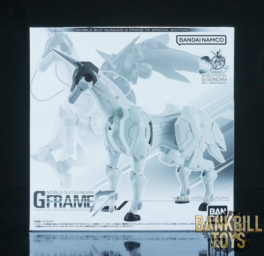 กันดั้ม Bandai Premium Bandai Candy Toy Online Shop Limited Mobile Suit Gundam G Frame FA Special Edition Mobile Horse Fuunsaiki