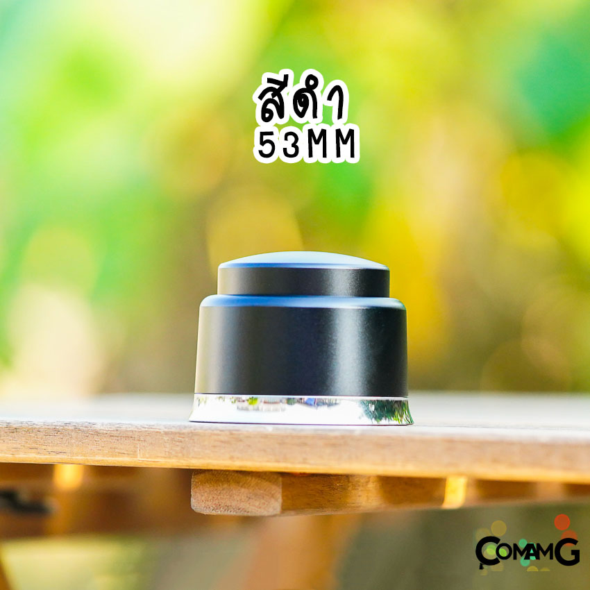 แทมเปอร์กดกาแฟสปริง แบบหน้าเรียบ สแตนเลส หน้า51mm 53mm 58mm