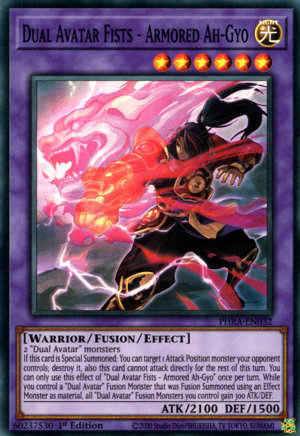 PHRA-JP032 Dual Avatar Fists - Armored Ah-Gyo