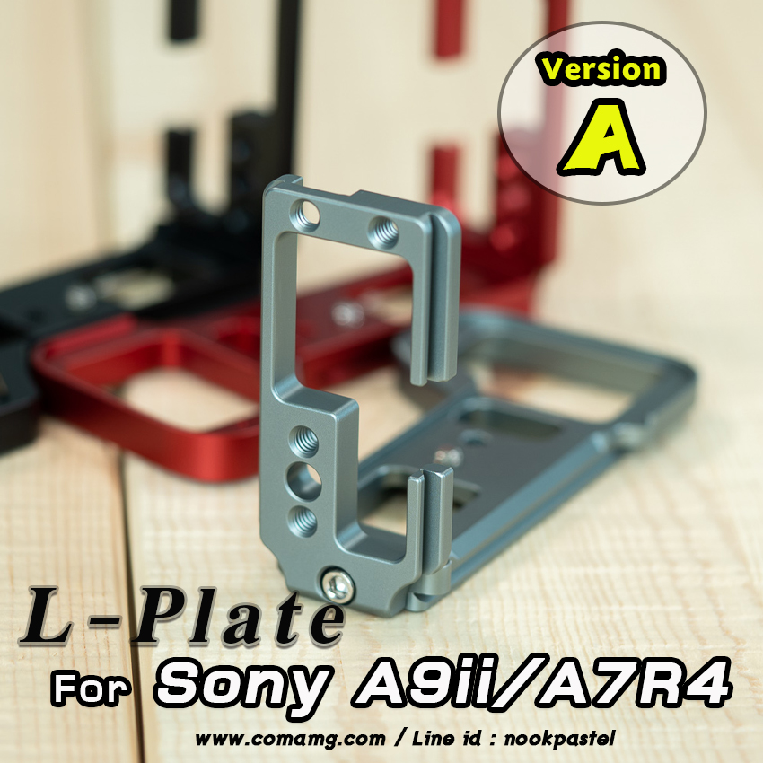 L-Plate กล้องSony A9ii / A7R4 / A7S3 Camera Hand Grip Version A