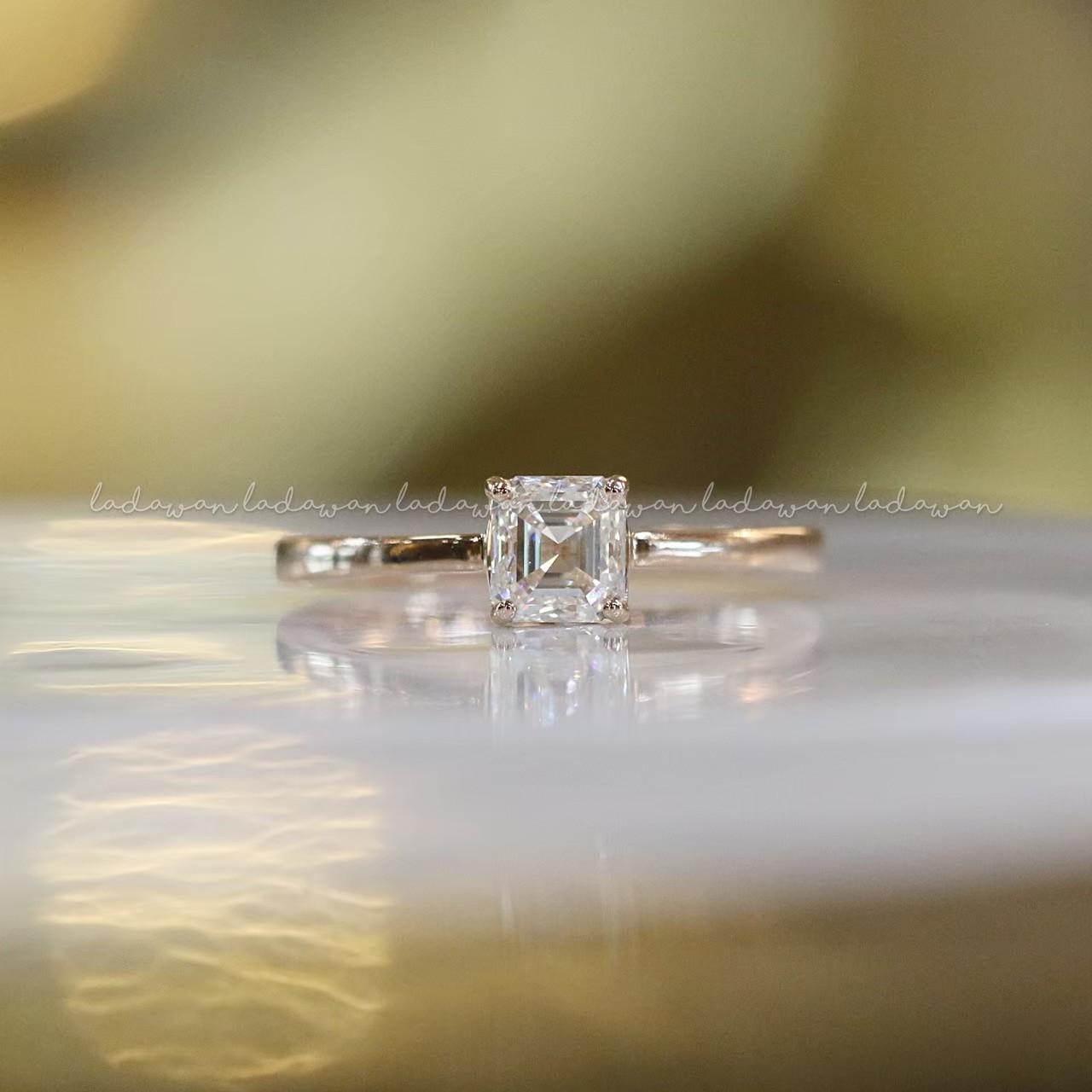 Asscher Diamond 0.60ct GIA