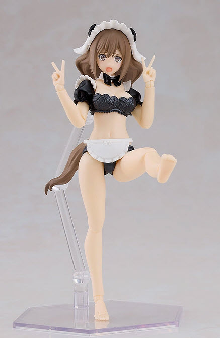 <Preorderปิดรับวันที่ 18/8/2023 > 🔔เปิดรับPreorder มัดจำ 1000 บาท PLAMAX GP-07 Underwear Body Girl Ran & Jelly: Maid Ver. Set