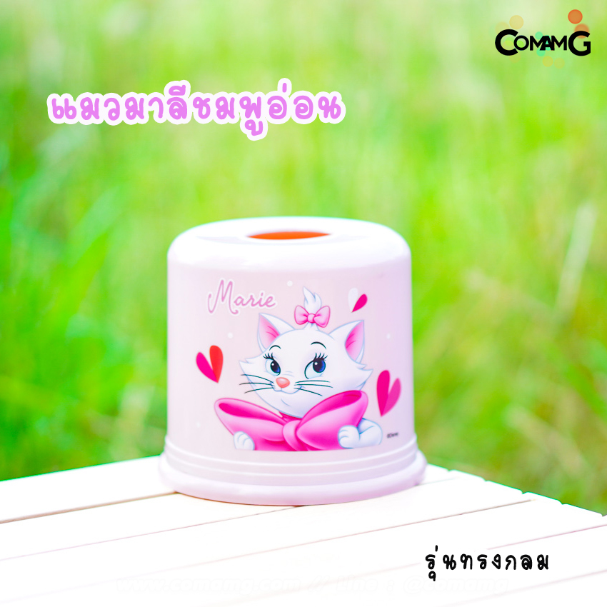 กล่องใส่ทิชชู่ กลมและเหลี่ยม ที่ใส่กระดาษทิชชู่ลายการ์ตูน ลิขสิทธิ์แท้