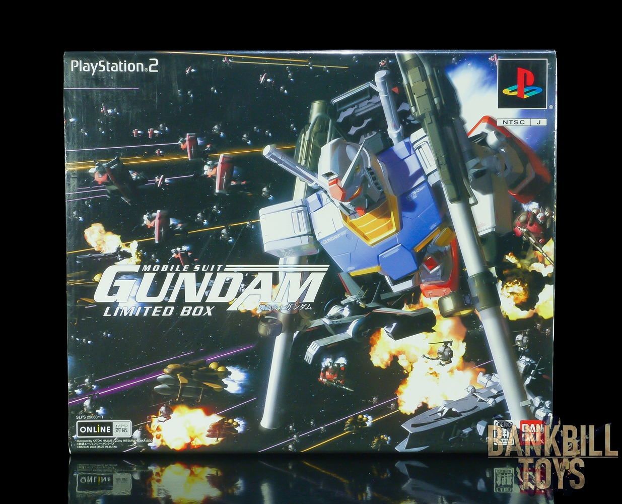 กันดั้ม Bandai PS2 Playstation 2 Mobile Suit Gundam: Encounters in Space Limited Box