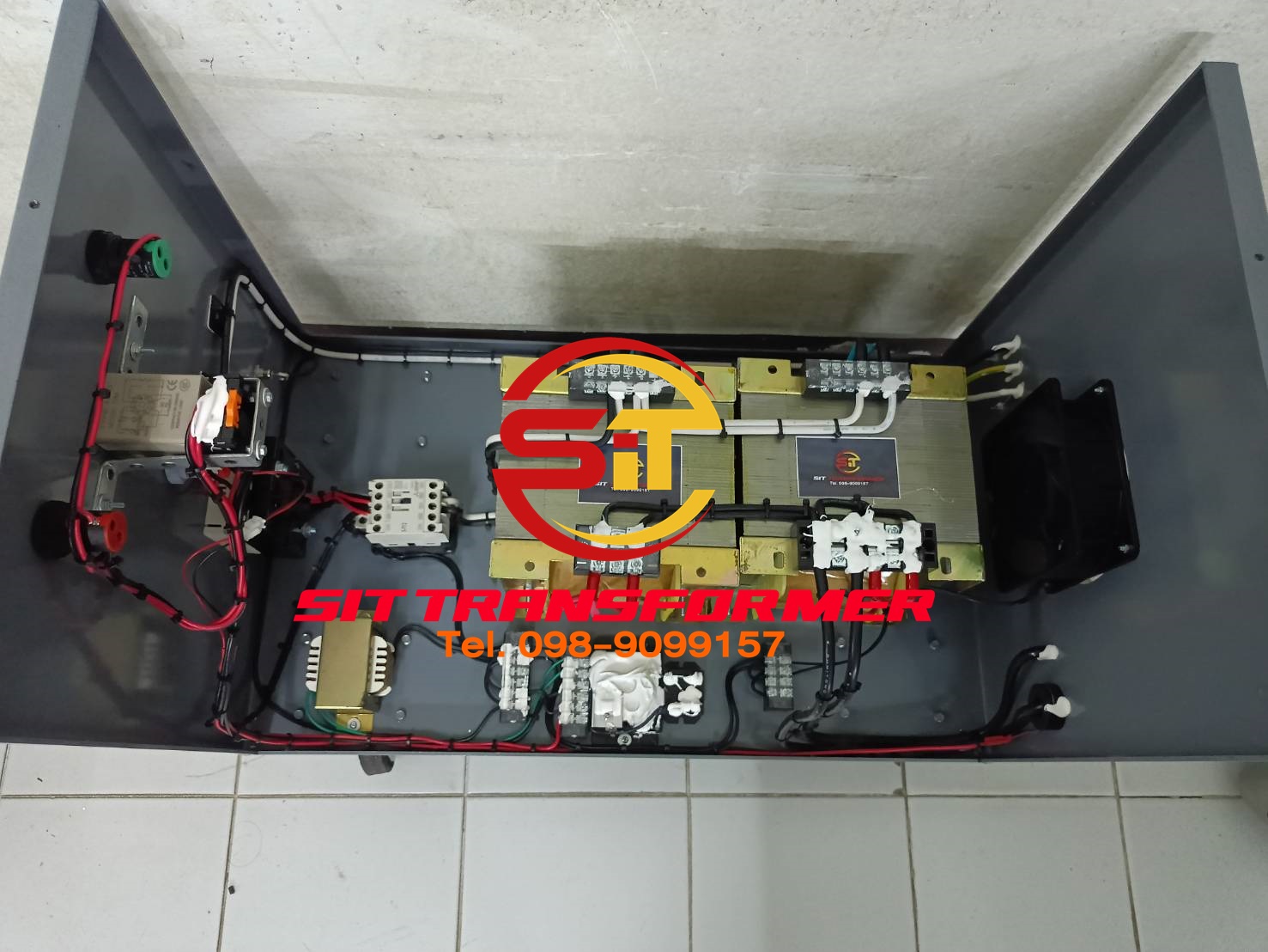 ตู้คอนโทรลเครื่องซีลถุงพลาสติก 2400 WATT