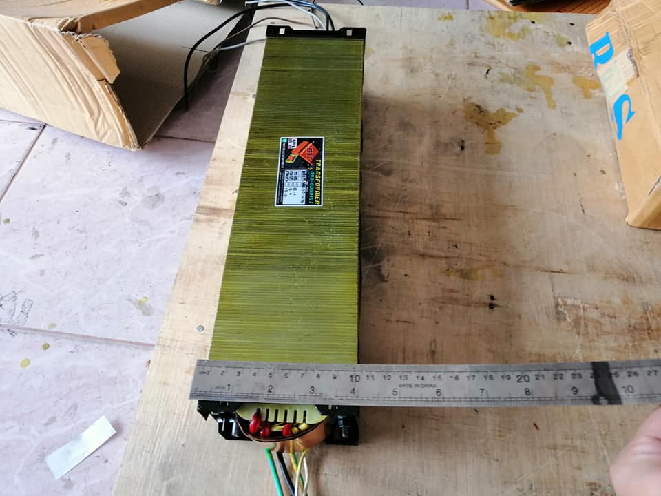 หม้อแปลงไฟ 60-0-60 25A