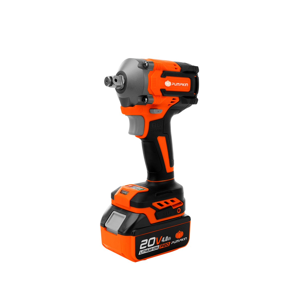 Pumpkin บล็อกกระแทกไร้สาย 1/2" 20V (ไร้แปรงถ่าน) INF-12IWBL [50262]