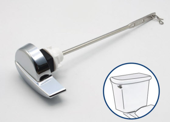 Donmark ก้านปัดชักโครกด้านข้างสแตนเลส 304 SN-AC102A