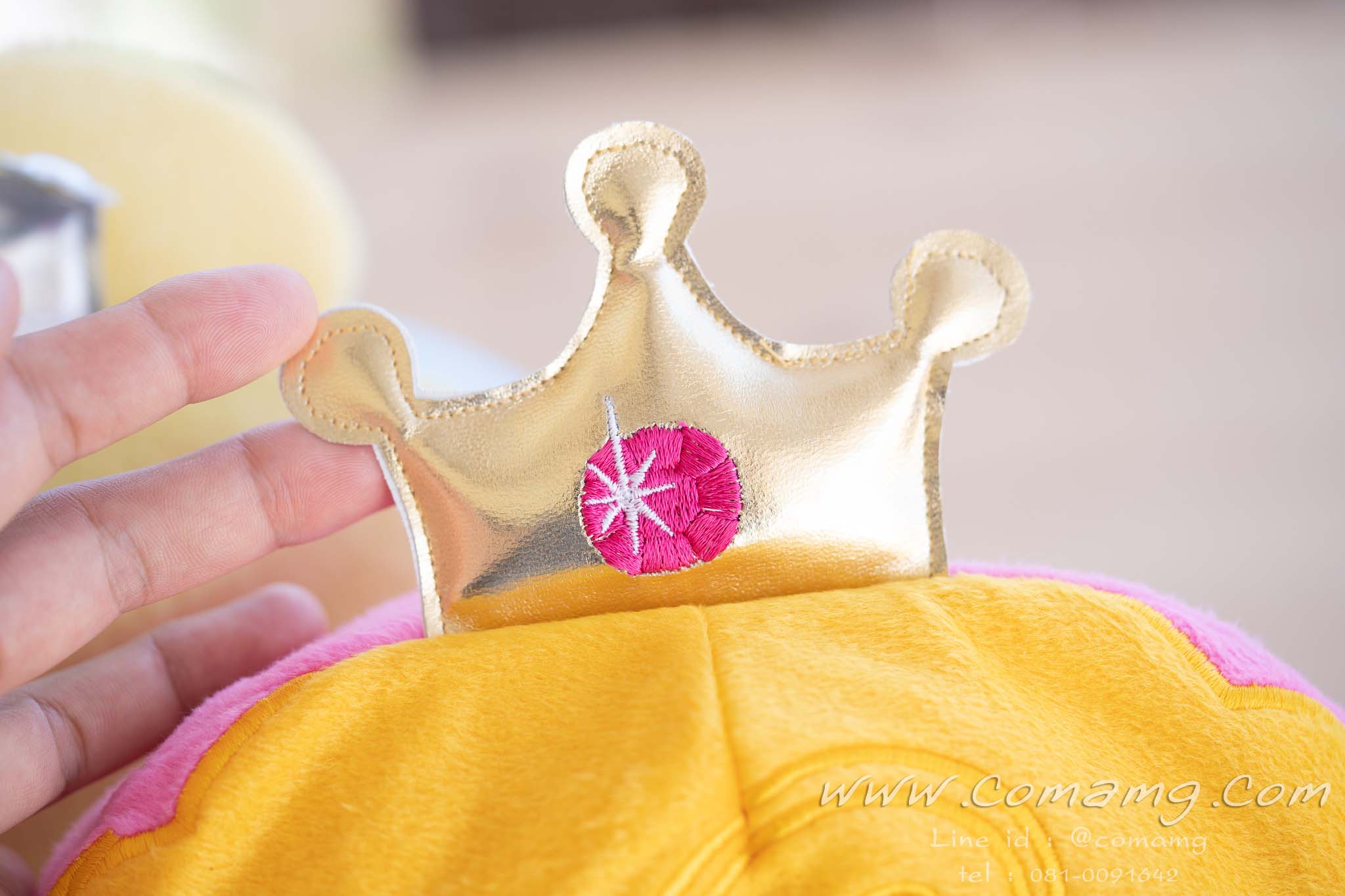 หมอนรองคอมีหมวก เจ้าหญิงแอเรียล จัสมิน อโลล่า สโนไวท์ เบล ซิลเดอร์เลล่า