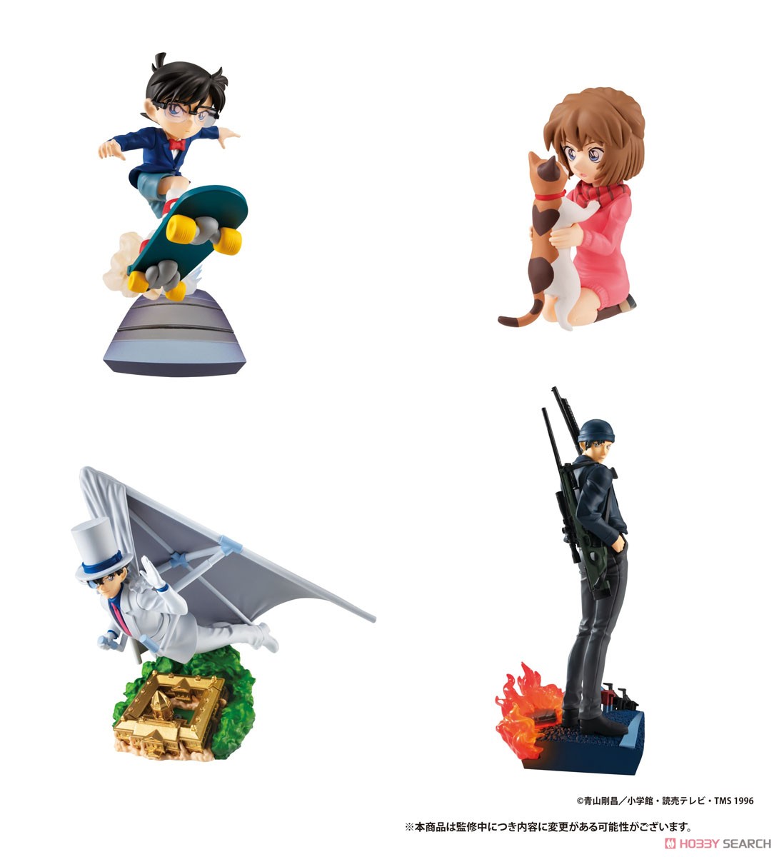 <Preorderถึง 25/7/2021>เปิดรับPreorder มัดจำ200บาท Petitrama Series Detective Conan Secret Scene Box Vol.1 (Set of 4) (PVC Figure)