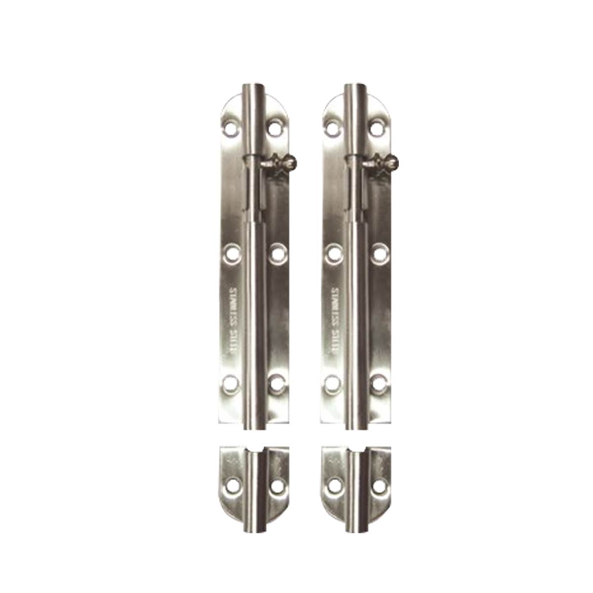 YALE กลอน BA-90704SSP2 ขนาด 4 นิ้ว สแตนเลสด้าน