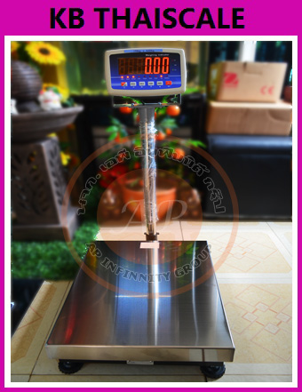 ตาชั่งดิจิตอล เครื่องชั่งดิจิตอล เครื่องชั่งน้ำหนัก 100กิโลกรัม ค่าละเอียด 5 กรัม (0.005 กิโลกรัม) ยี่ห้อ LOCOSCรุ่น LP7533เเท่นขนาด 40x50 CM