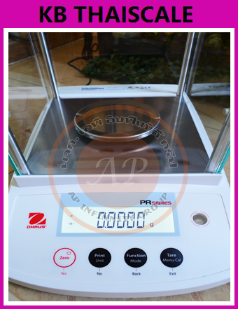 ตาชั่งละเอียดสูง220 กรัม เครื่องชั่งละเอียดสูง220 กรัม เครื่องชั่งน้ำหนัก ละเอียด0.0001g ยี่ห้อ OHAUS รุ่น PR224/E ผลิตภัณฑ์ของประเทศอเมริกา