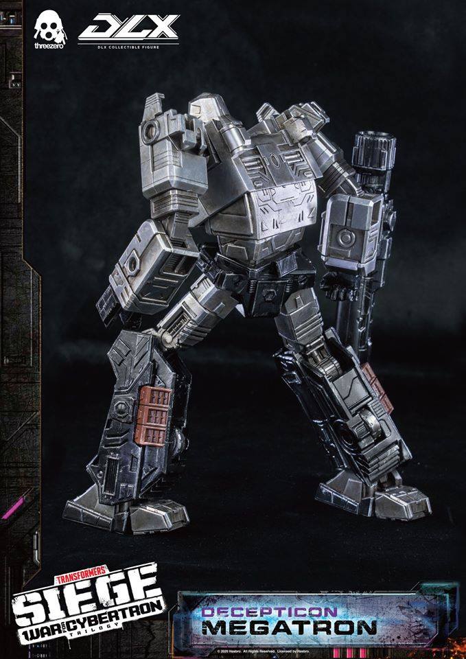 เปิดรับPreorder มัดจำ 1300 บาท Threezero x Hasbro : DLX Megatron LED Illuminated Eyes and Body *