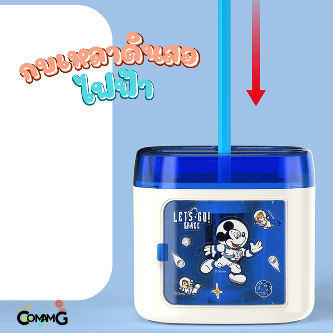 กบเหลาดินสอไฟฟ้า เครื่องกบเหลาอัตโนมัติ พร้อมที่เสียบปากกา 2in1 ในเครื่องเดียว มีสติกเกอร์diy พร้อมส่งในไทยค่ะ