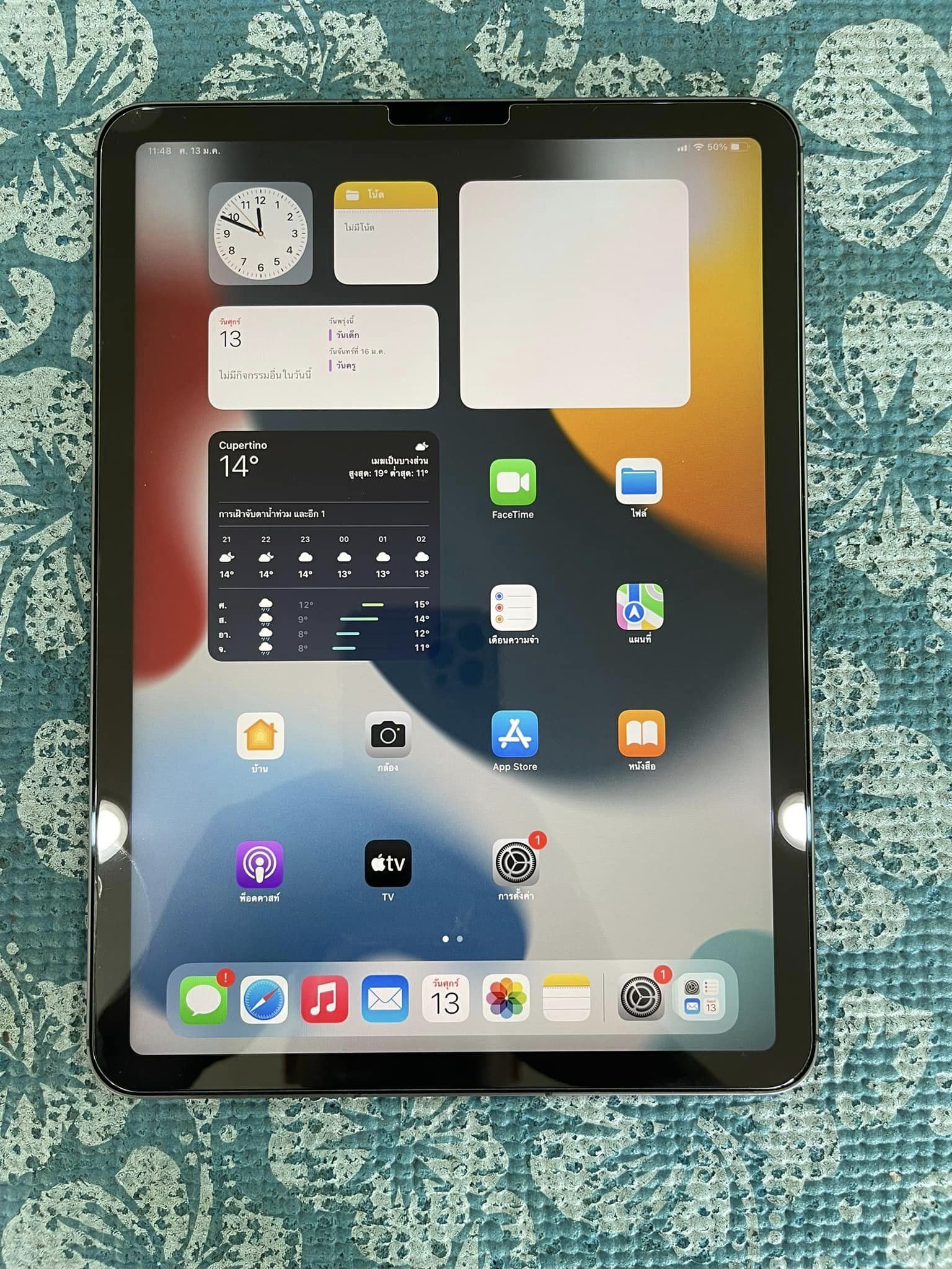 ( SOLD OUT ) iPad Air4 64GB ใส่ซิมได้ Model TH ประกันเหลือ