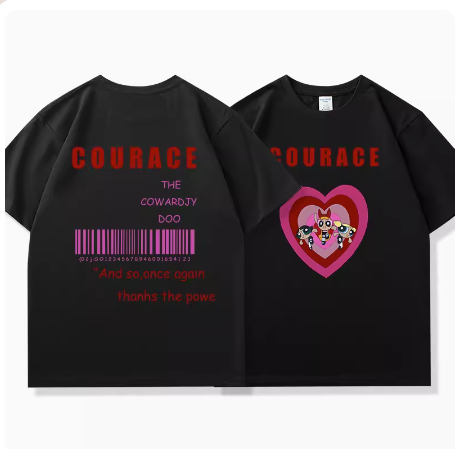 เสื้อยืด COURACE แบบลิซ่า