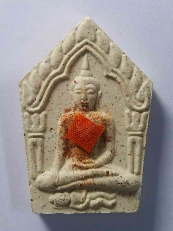 รหัสสินค้า พระไม่ทราบที่ 057 พระขุนแผนกุมารทอง รุ่นเรียกทรัพย์ ติดจีวร ฝังตะกรุด ไม่ทราบที่