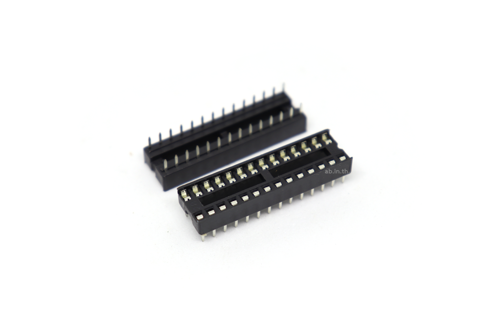 ซ็อคเก็ต Socket 28 pin DIP IC Sockets Arduino