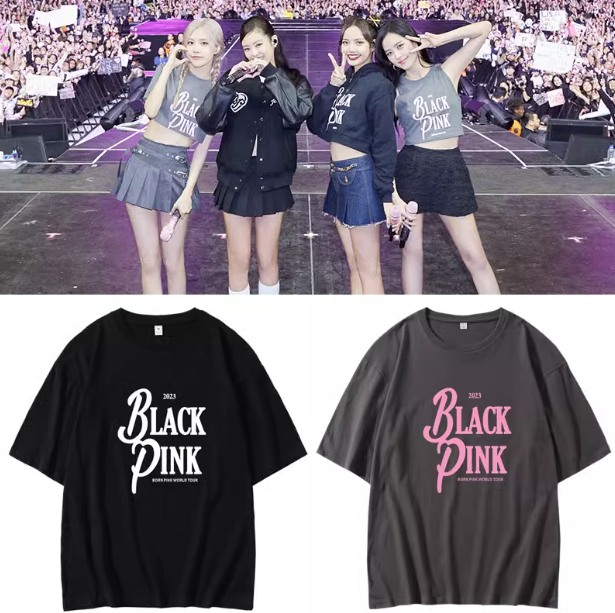 เสื้อยืด Blackpink : BORNPINK North America Encore Concert