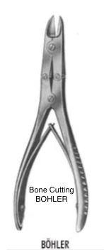 Bone Cutting BOHLER 6" Str. (15 ซม. ตรง)
