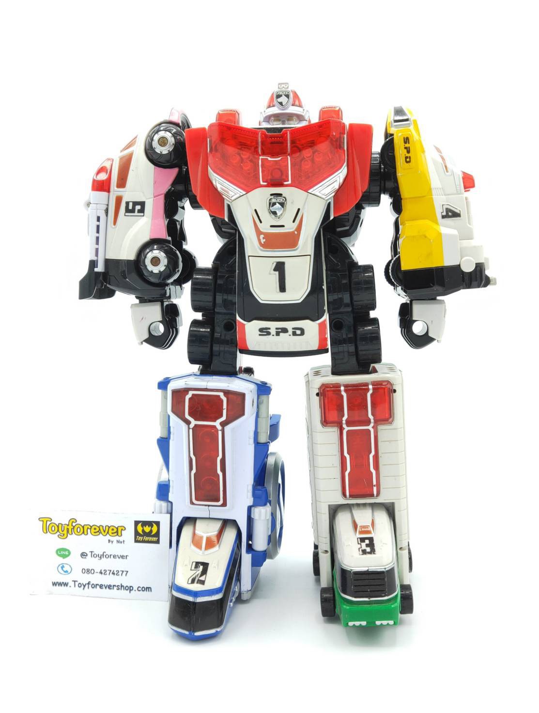 Dx Deka Robo หุ่นเดกะโรโบ "ติดเหลือง ไม่มีอาวุธ ไม่มีครีบหลัง"