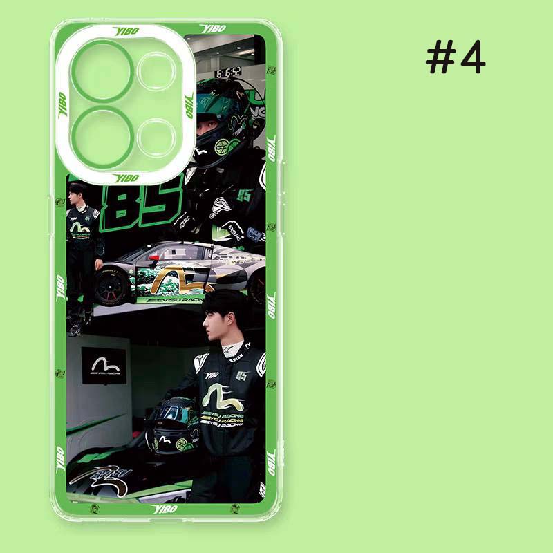 เคสโทรศัพท์ Oppo/Vivo หวังอี้ป๋อ Wang Yibo EVISU No.85 Racing