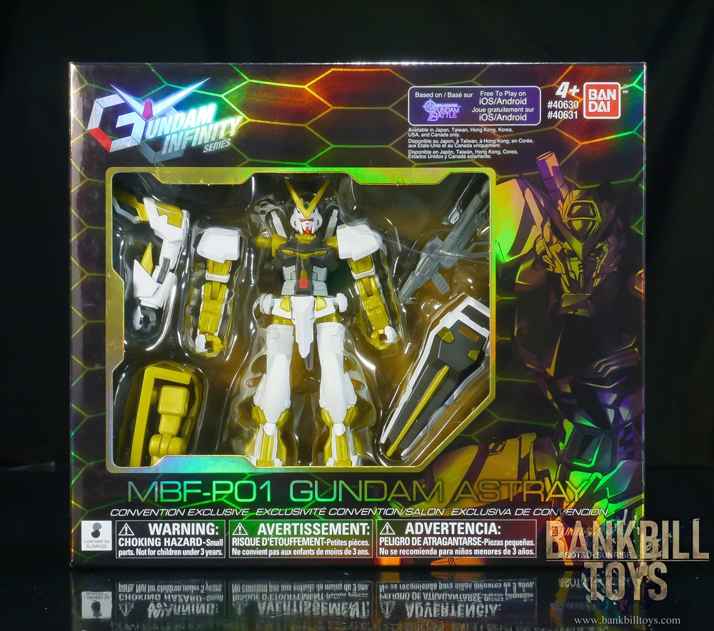 กันดั้ม Bandai America Gundam Infinity Series San Diego Comic-Con 2021 Limited MBF-P01 Gundam Astray Gold Frame