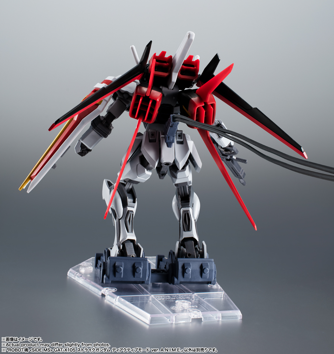 กันดั้ม Bandai Spirits Tamashii Nations World Tour 15th Anniversary Limited The Robot Spirits <SIDE MS> R-SP GAT-X105 Strike Gundam Deactive Mode Ver. A.N.I.M.E.