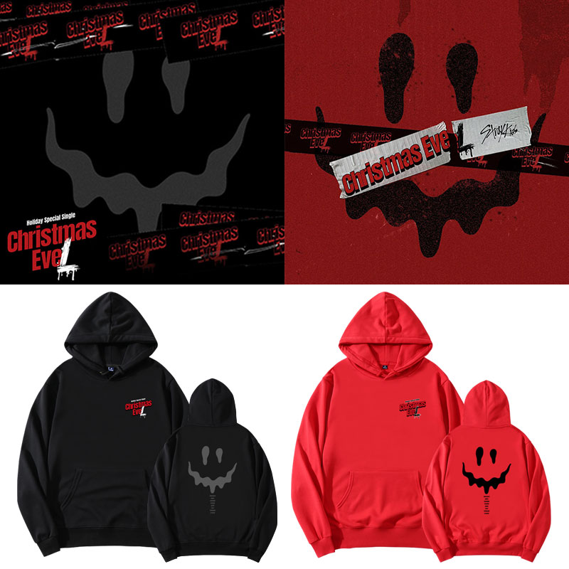 เสื้อกันหนาวมีฮู้ด Stray Kids : Christmas EveL