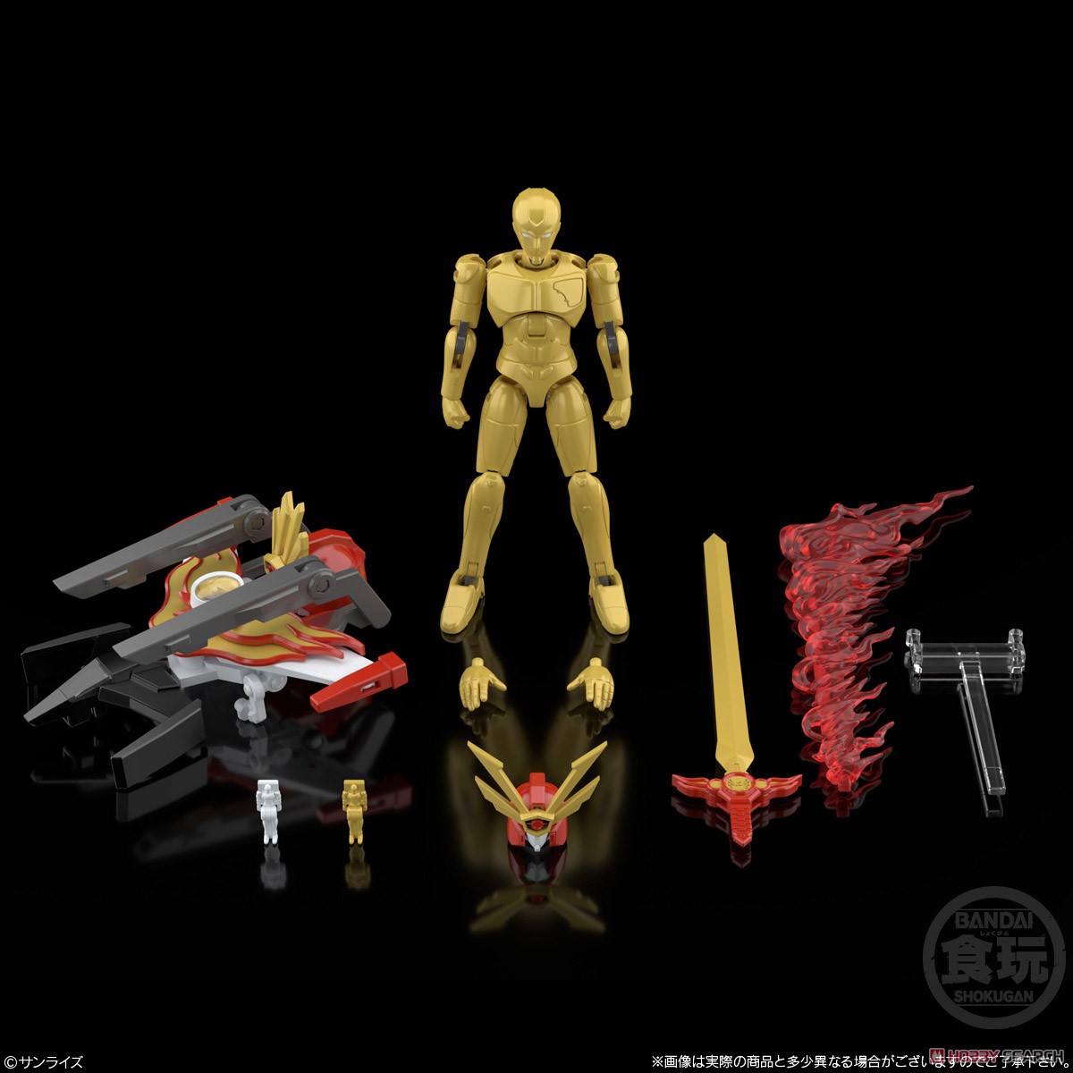 <Preorderถึง9/6/2021 > 🔔เปิดรับPreorder มัดจำ 100 บาท SMP [Shokugan Modeling Project] The Brave Fighter of Sun Fighbird (Set of 3) (Shokugan)โมเดลประกอบ