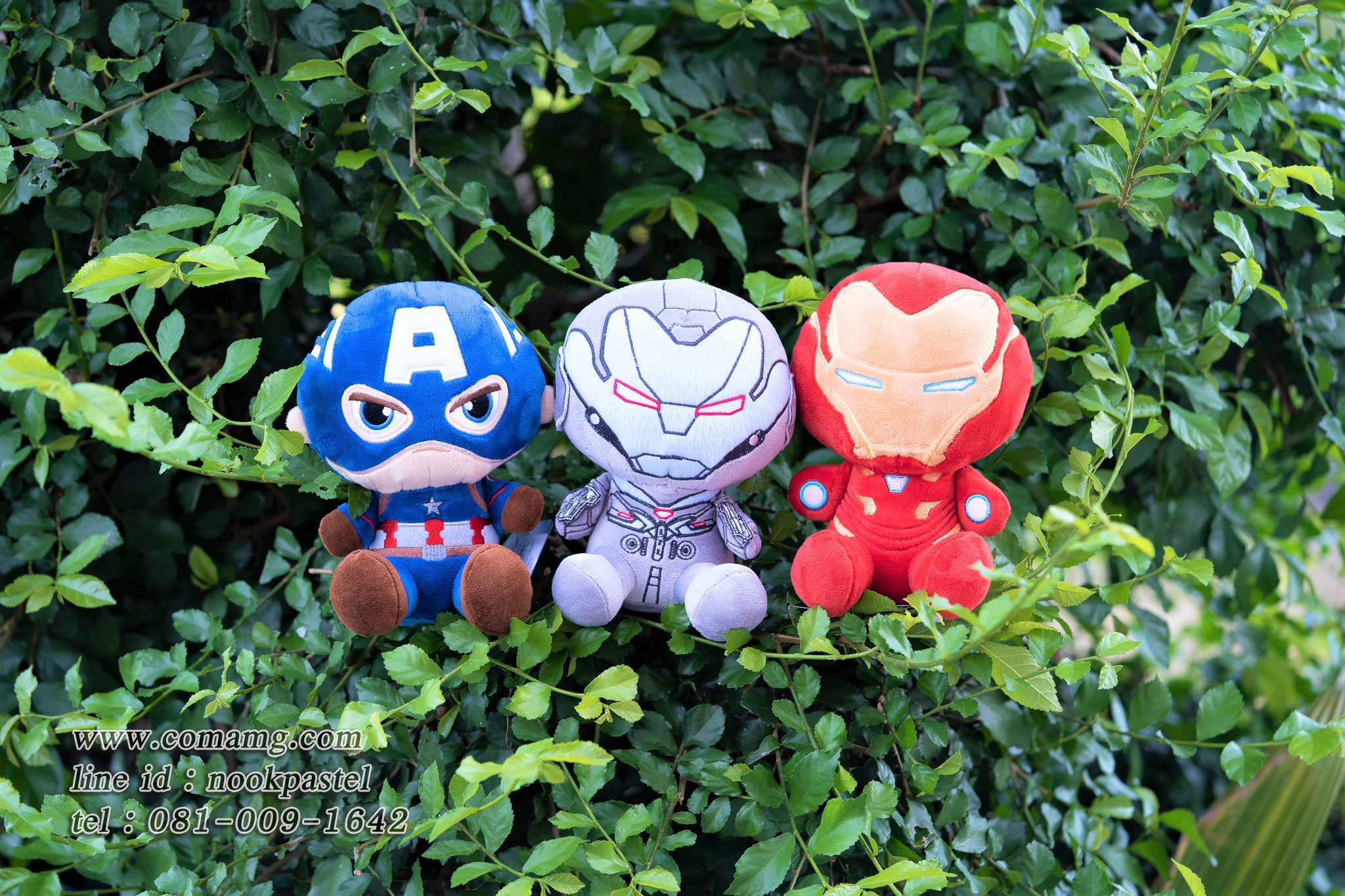 ตุ๊กตาอเวเจอร์ส Avenger 7นิ้ว (กับตันอเมริกา ธอร์ ฮัค Black Panther ทานอส สตาร์ลอร์ด แรคคูณ ไอรอนแมน วอร์แมชชีน) ลิขสิทธิ์แท้