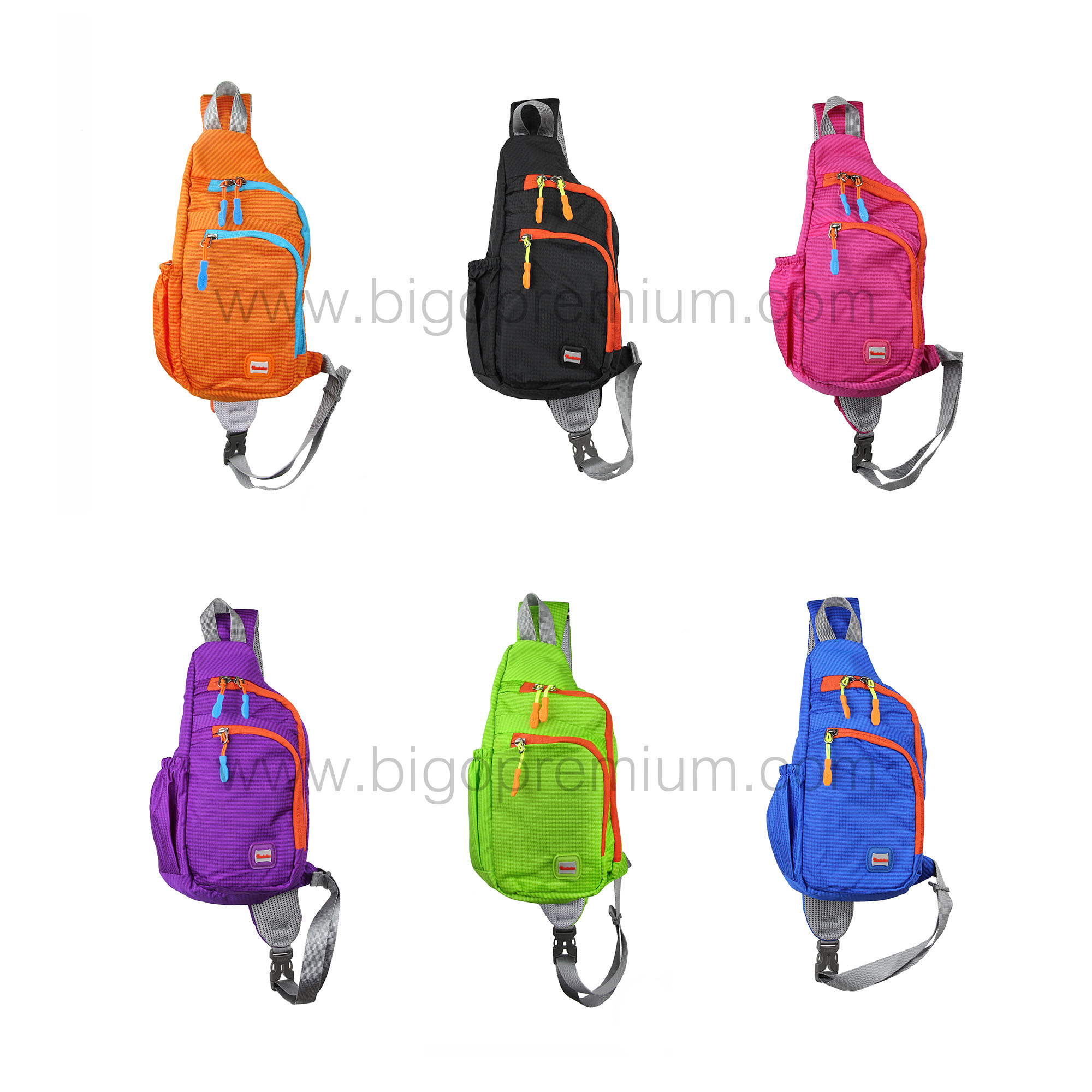 กระเป๋าคาดหลัง 2 ซิป