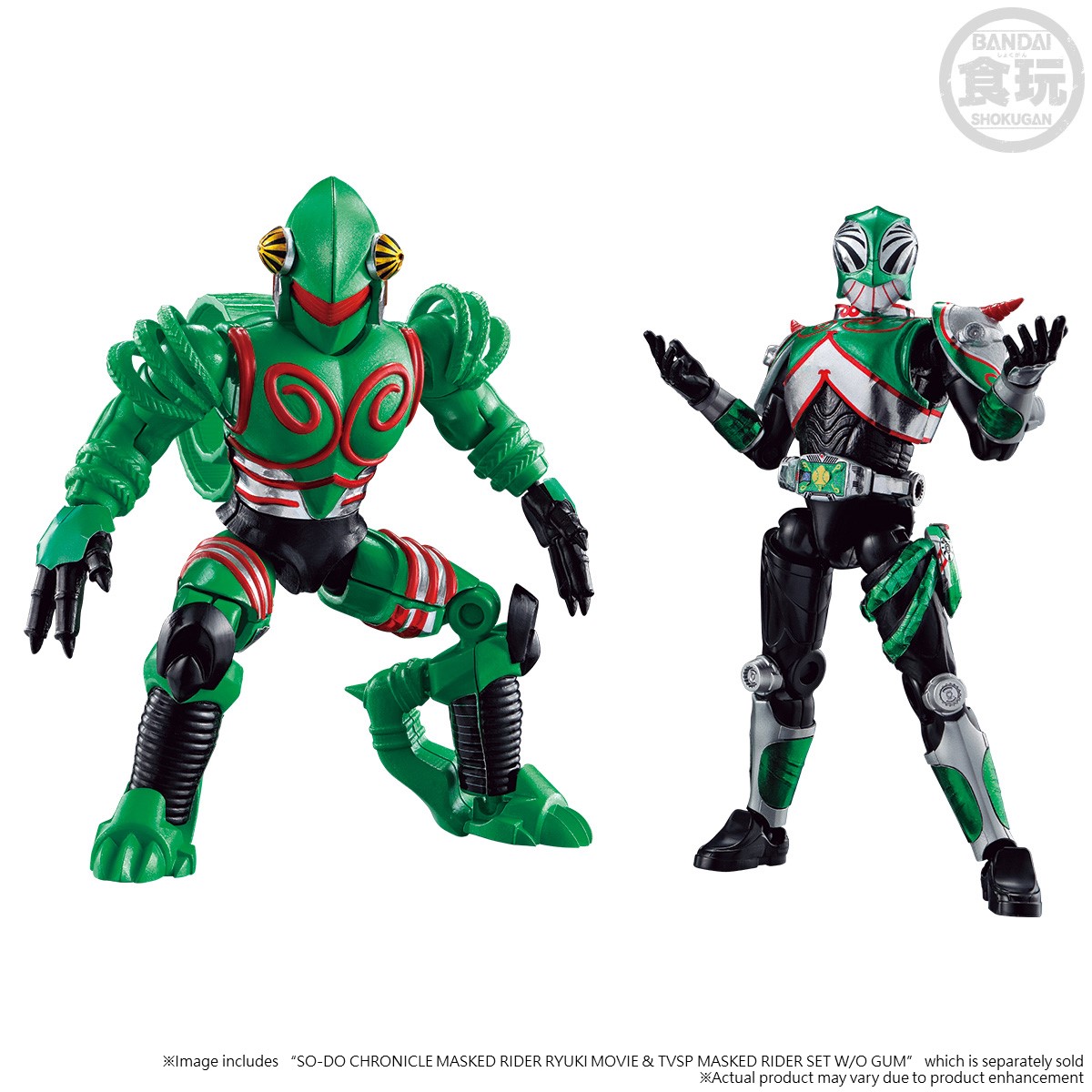 <Preorderถึงวันที่7/3/2022 >เปิดรับPreorder มัดจำ 600 บาท P-bandai SO-DO CHRONICLE MASKED RIDER RYUKI MOVIE & TVSP MIRROR MONSTERS SET W/O GUM