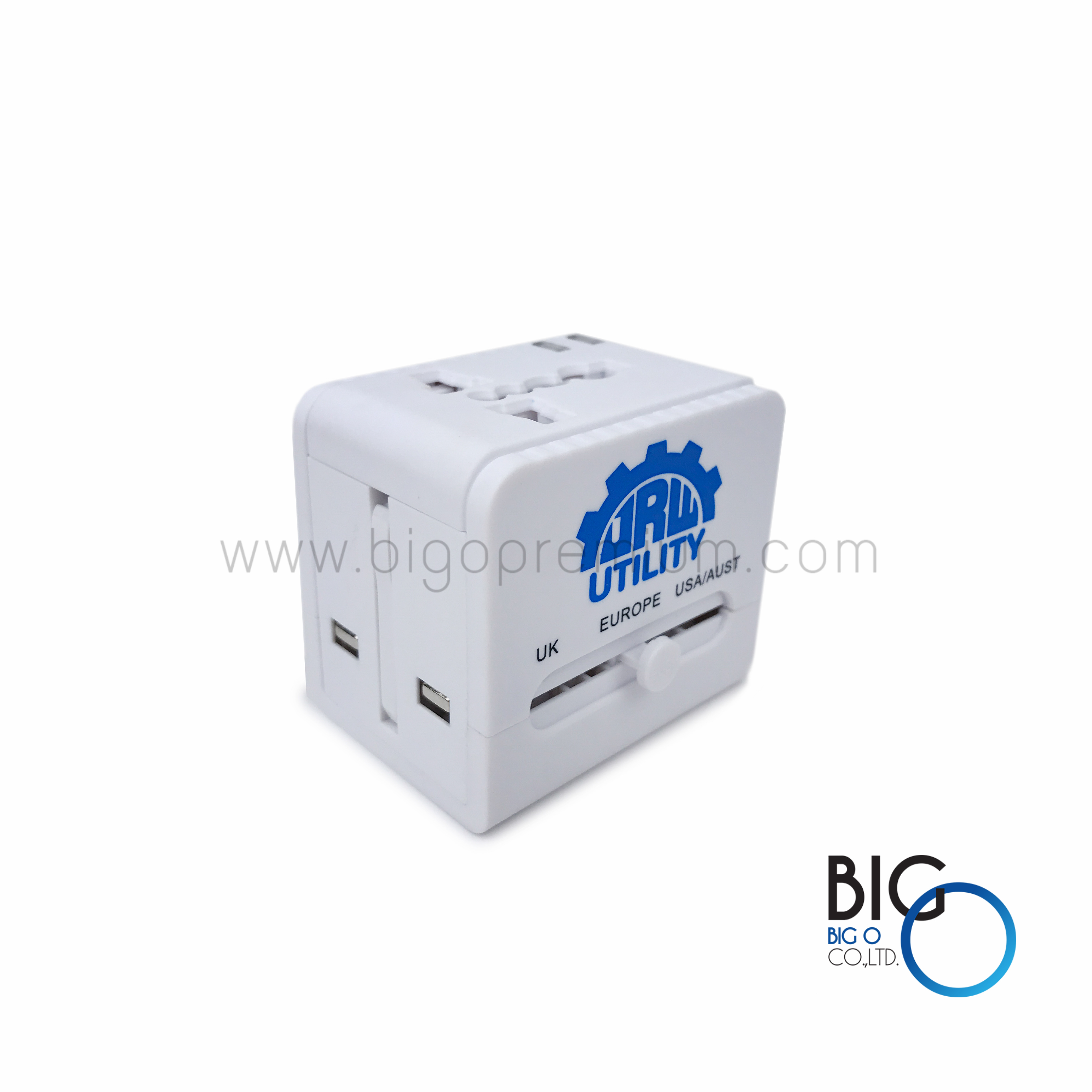 World Travel Adapter 2 พอร์ต (UTILITY)