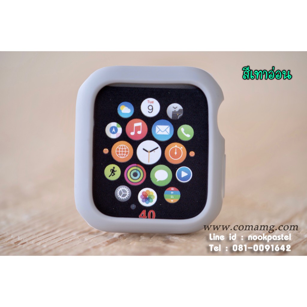เคสยางซีลีโคน สำหรับนาฬิกาสมาร์วอทช์ สำหรับSmart watch( ลิงค์2)