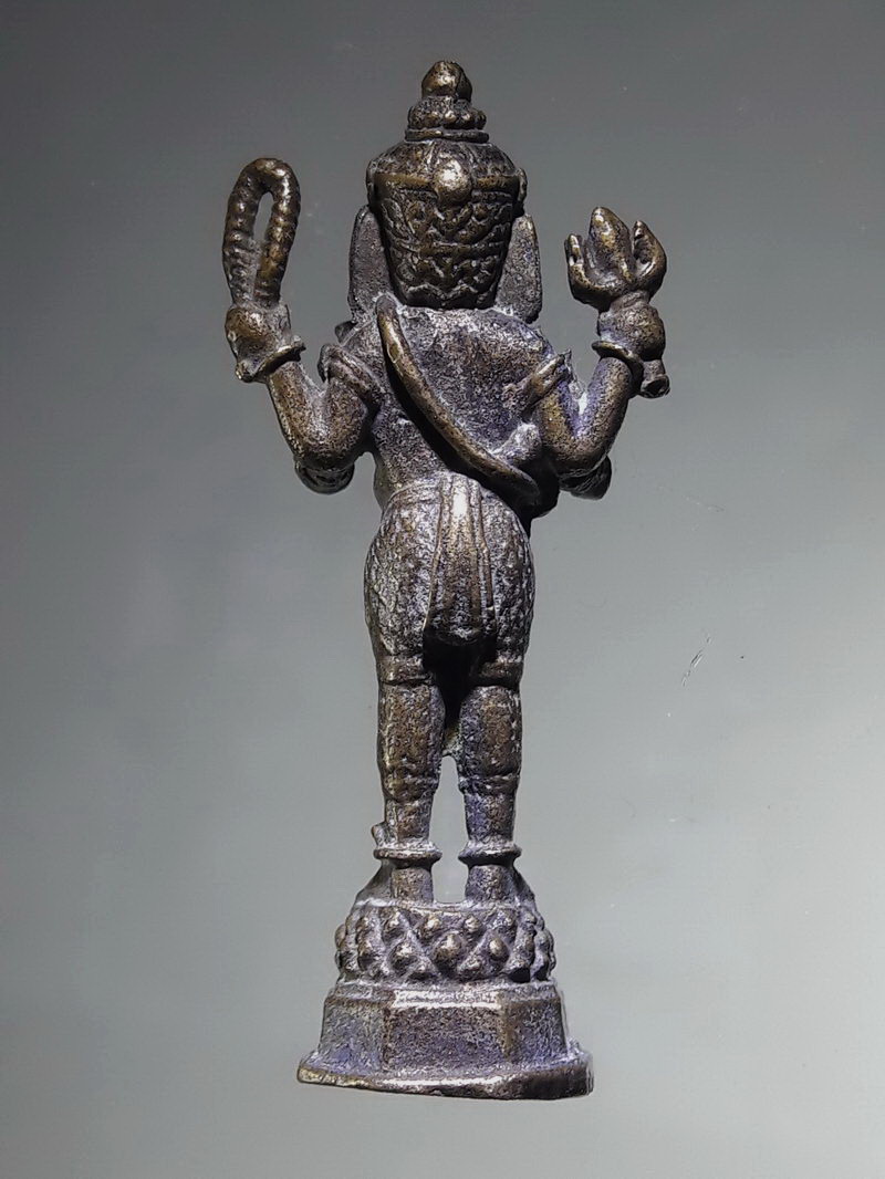 รหัสสินค้า พระกริ่ง พระหล่อ 837 รูปหล่อโบราณ เนื้อทองเหลืองเก่า หล่อตัน พระพิฆเณศวร เทพเจ้าแห่งความสำเร็จ เทพแห่งศาสนาฮินดู