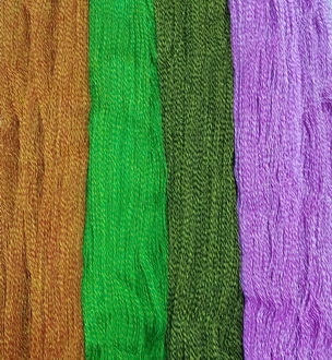 ไหมทอผ้า หางกระรอก (อะคริลิก) มีขายเป็นไจและเป็นกิโลกรัม Pradid 2 Tone