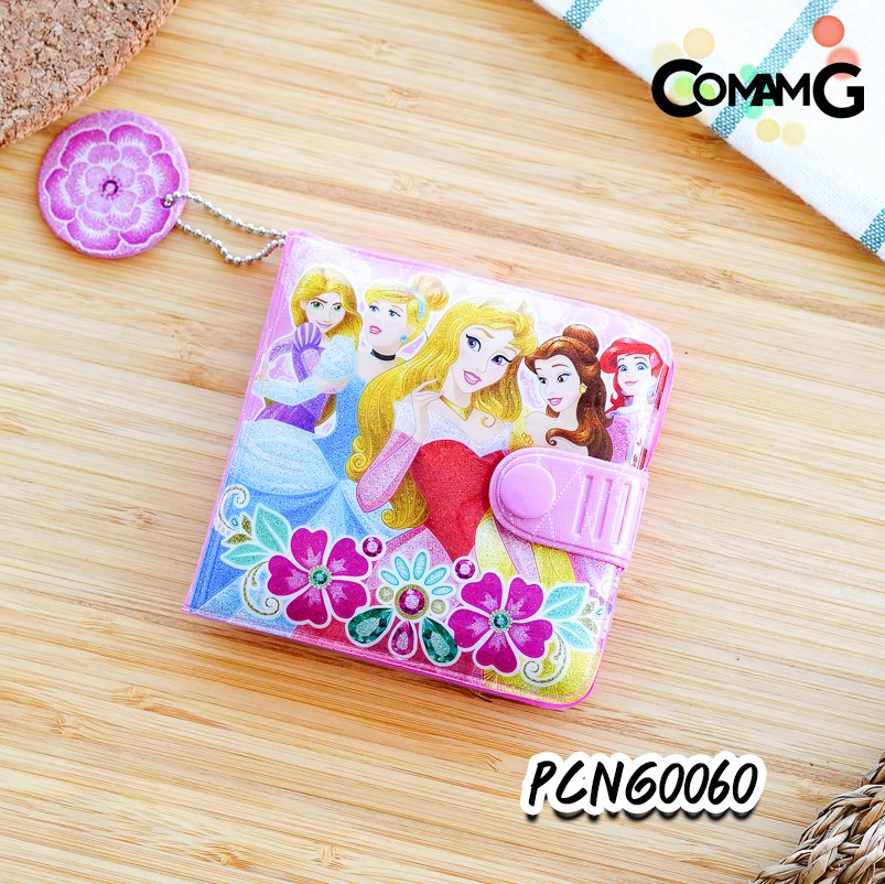 กระเป๋าสตางค์เด็กผู้หญิง กระเป๋าสตางค์ PVC รุ่น2พับ ลิขสิทธิ์แท้ (ลิงค์2)