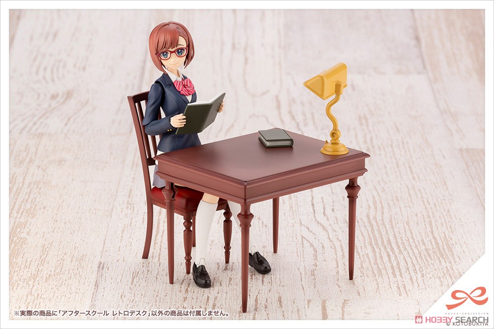 เปิดรับPreorder มัดจำ 200 บาท Sousai Shojo Teien After School Retro Desk (Plastic model)