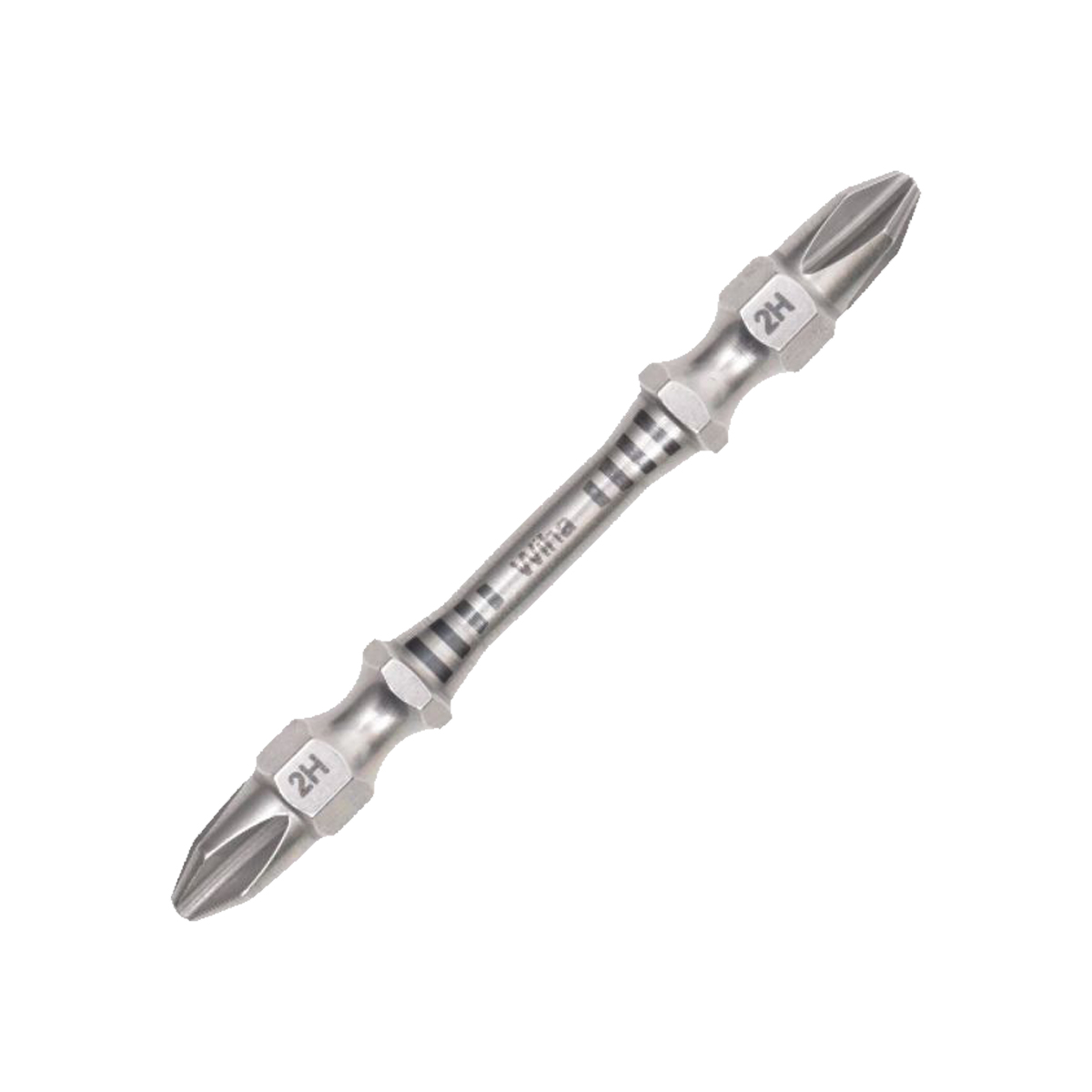 WIHA ดอกไขควงเยอรมัน 2 หัว H2x65ดอกเดี่ยว (เอวตรง)