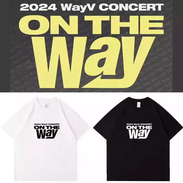 เสื้อยืด WayV : 2024 WayV CONCERT [ON THE Way]