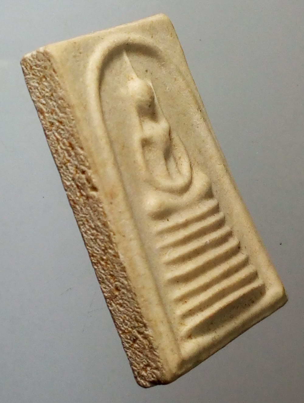 รหัสสินค้า พระสมเด็จ วัดต่างๆ 466 พระสมเด็จเนื้อผง ชื่อวัดด้านหลังอ่านไม่ออก รู้แต่ว่าสร้างปี 2536