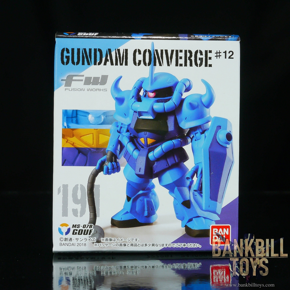 กันดั้ม Bandai Candy Toy FW Gundam Converge #12 No.191 MS-07B Gouf