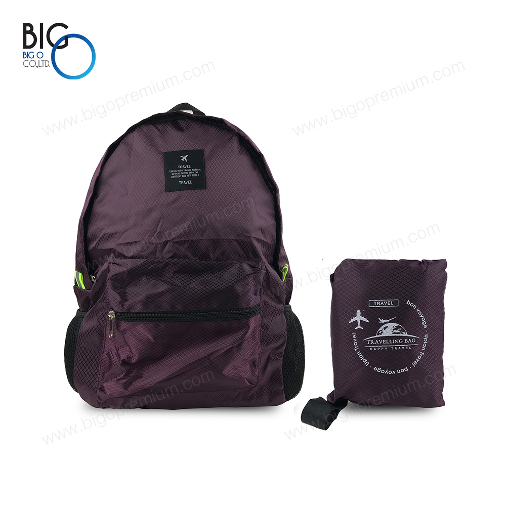 กระเป๋าเป้พกพา พับได้