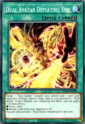 PHRA-JP059 Dual Avatar Defeating Evil