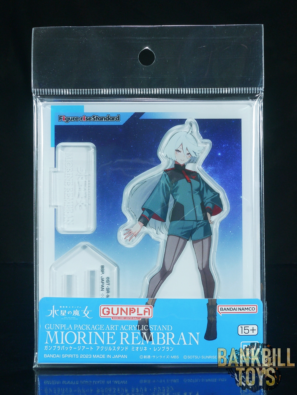 กันดั้ม Bandai Spirits Gunpla Package Art Acrylic Stand Miorine Rembran